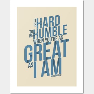 It's Hard To Be Humble Posters and Art